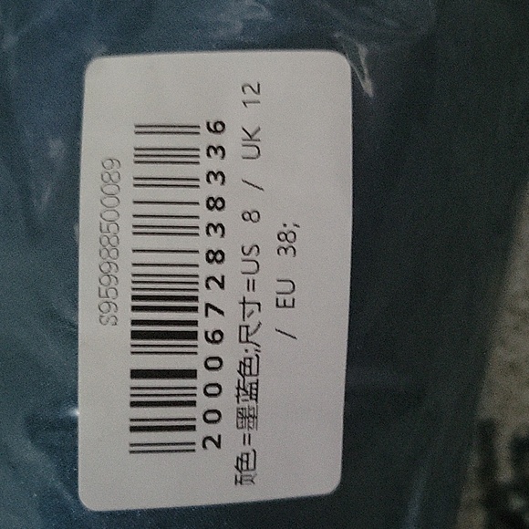 Formal dress/Prom Teal Satin Sz.8 - Picture 5 of 5